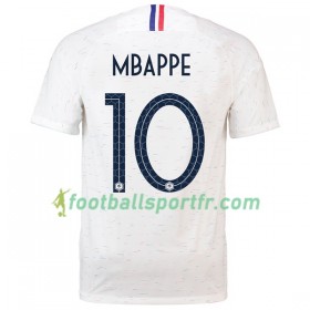 Tenue France Mbappe 10 Exterieur Coupe du monde 2018 Maillot de Foot